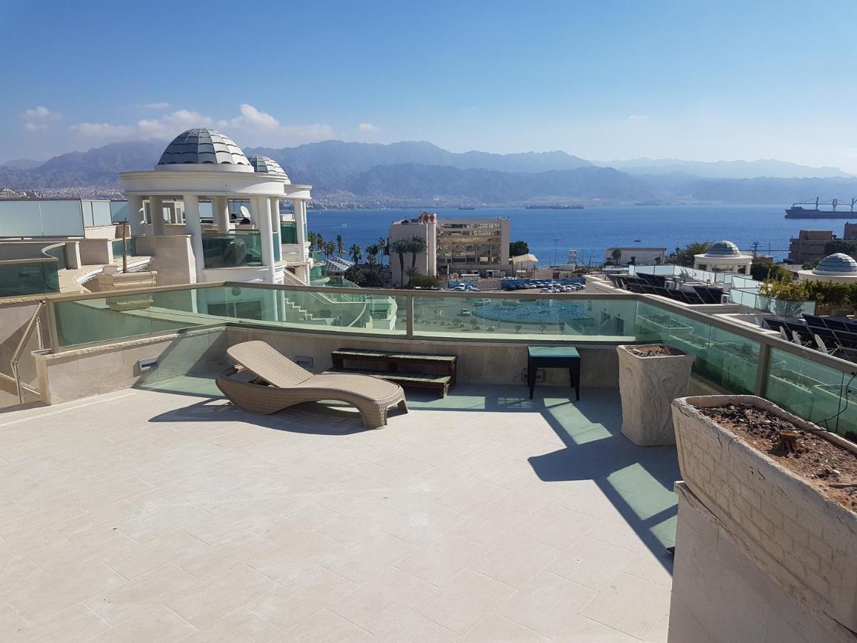 La-Palmore Luxury Apart-Residense Resort With Pool First Line Sea Side エイラート エクステリア 写真