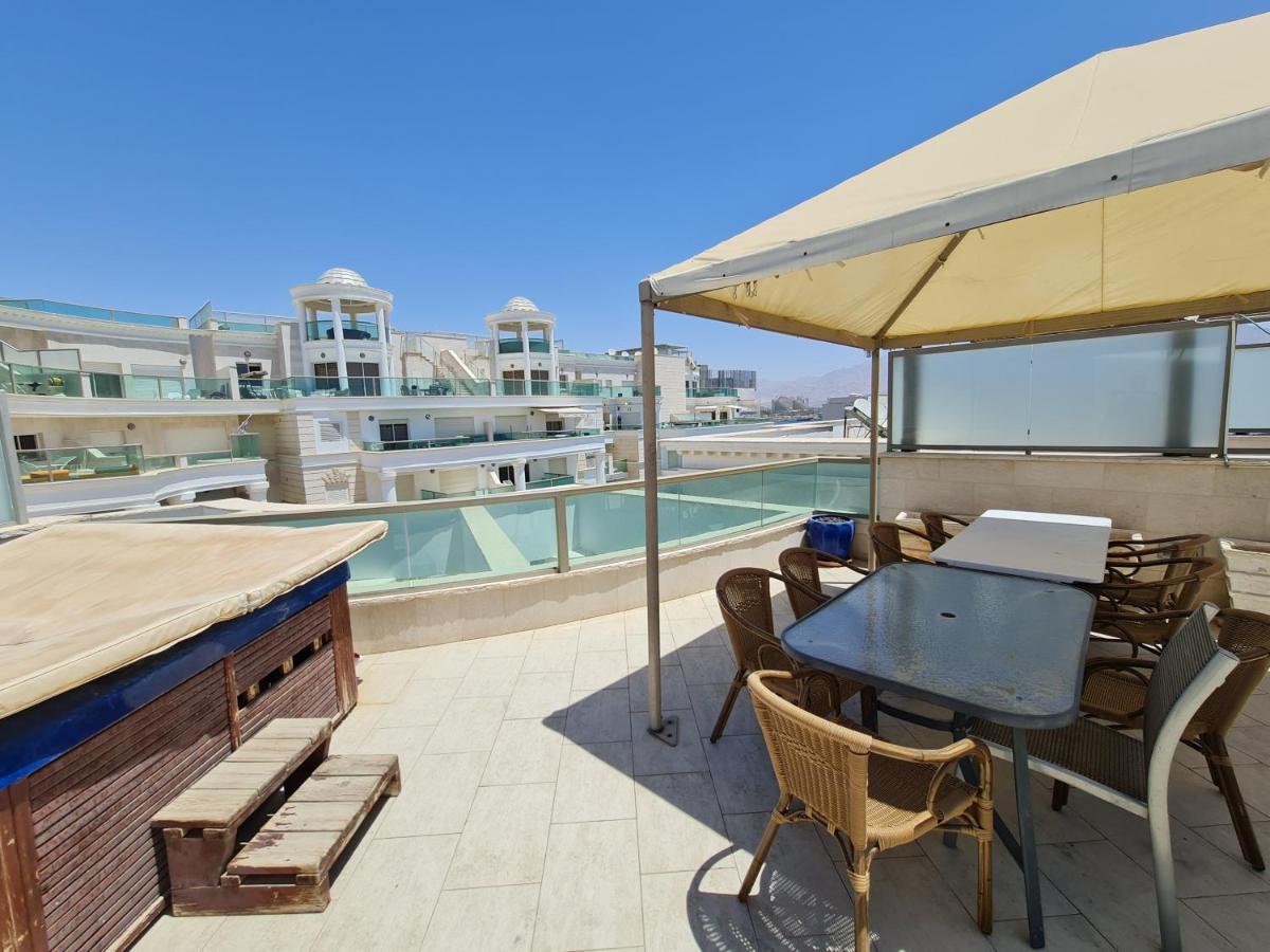 La-Palmore Luxury Apart-Residense Resort With Pool First Line Sea Side エイラート エクステリア 写真
